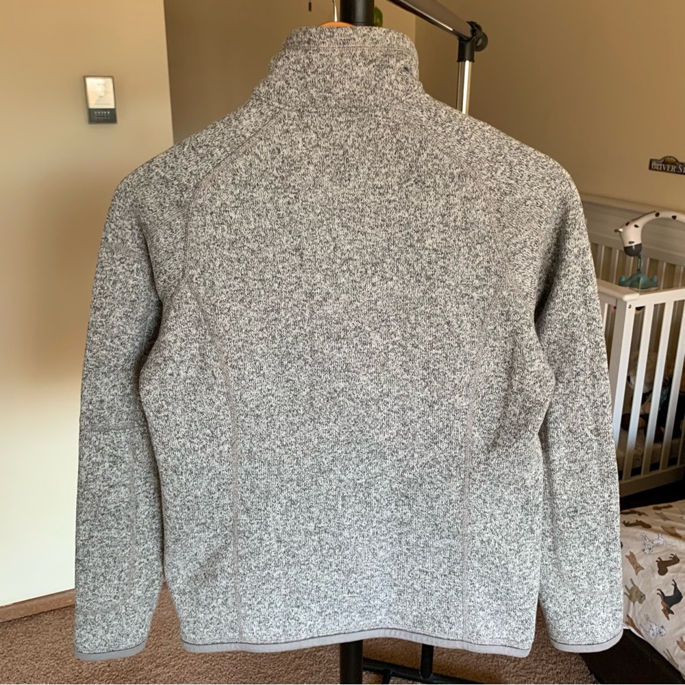 Patagonia Fleece Better Sweater 1/4 Zip Pullover Gray Women’s Small - Picture 2 of 7